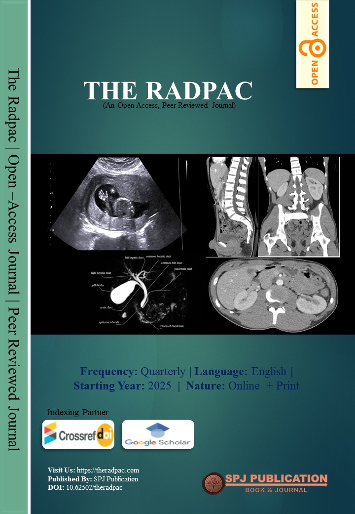 THE RADPAC cover page open access radiology journal without APC